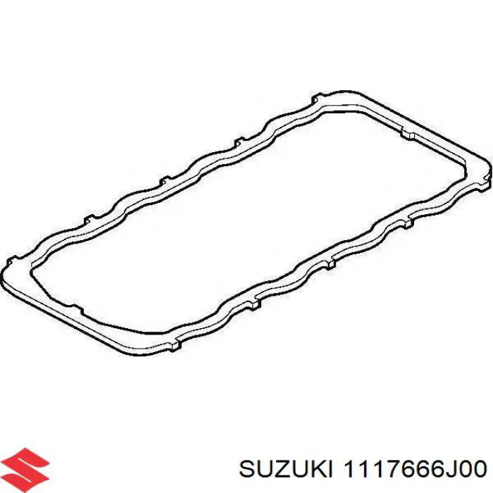 1117666J00 Suzuki Прокладка клапанної кришки, права