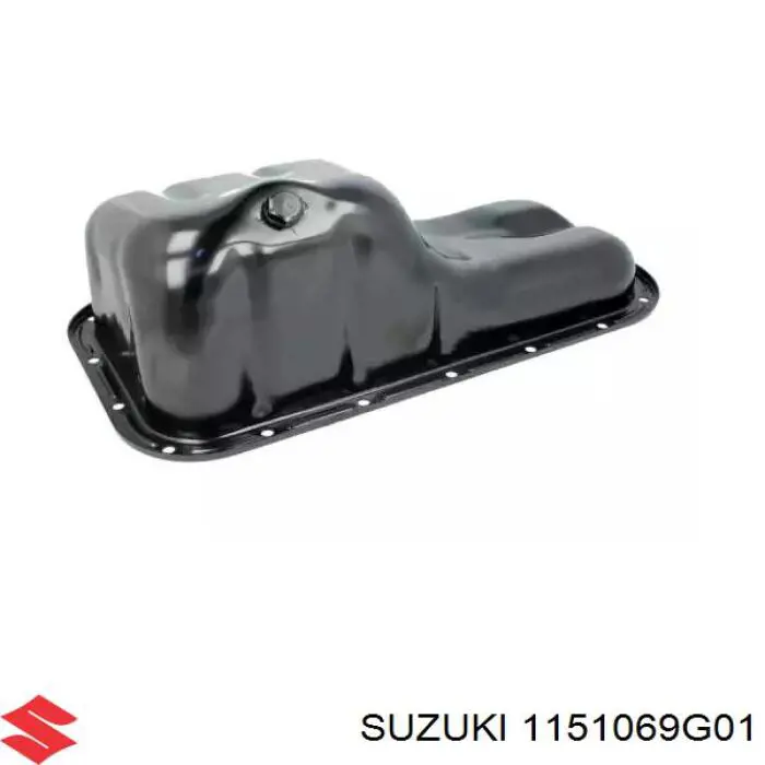 Піддон масляний картера двигуна Suzuki Ignis 1 (FH) (Сузукі Ігніс)