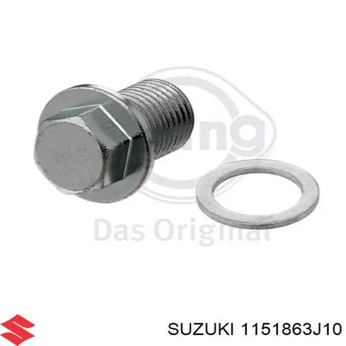 Купити 1151863J10 Suzuki Пробка піддона двигуна