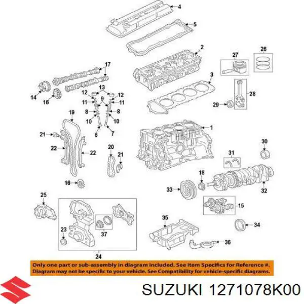  1271078K00 Suzuki