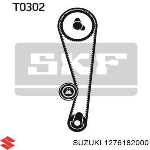 Ремінь ГРМ 1276182000 Suzuki