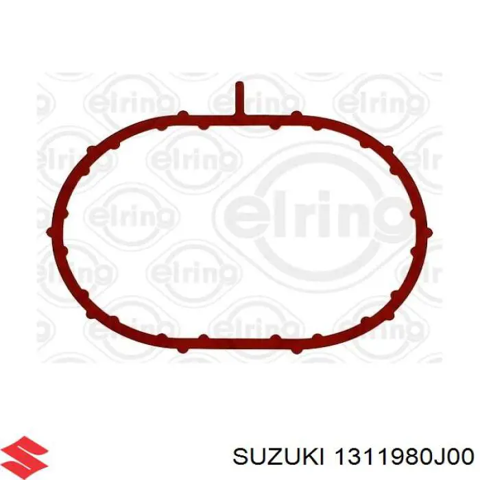 Прокладка впускного колектора на Suzuki Kizashi 