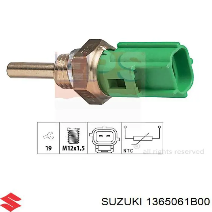 1365061B00 Suzuki датчик температури охолоджуючої рідини