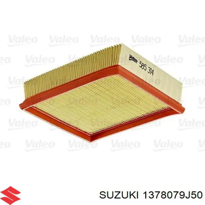 Повітряний фільтр 1378079J50 Suzuki