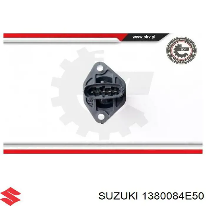 Датчик масової витрати повітря Suzuki 1380084E50 ціна, від 35.42 USD