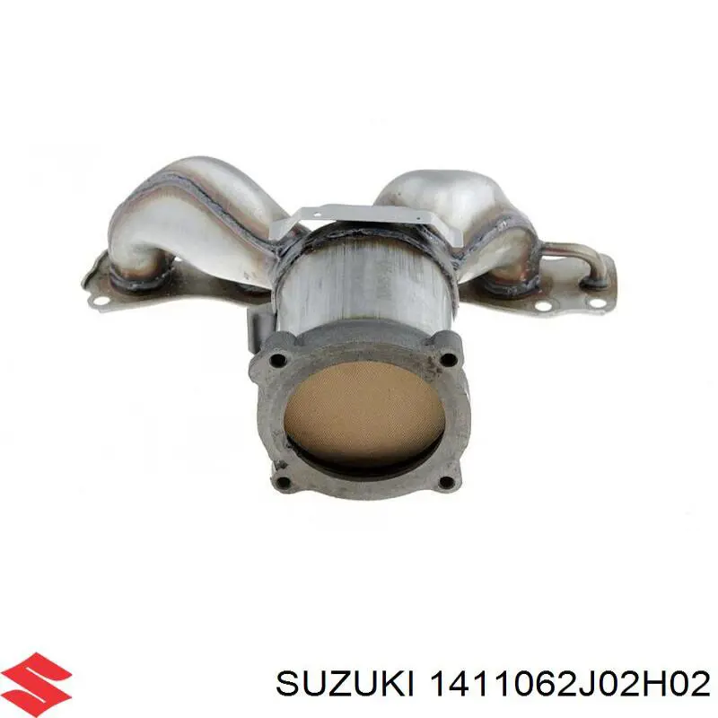Конвертор-каталізатор (каталітичний нейтралізатор) Suzuki 1411062J02H02 ціна, від 112.87 USD