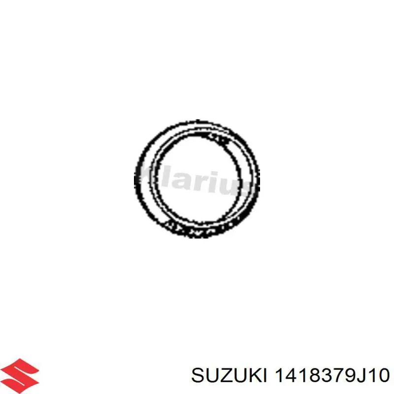 1418379J10 Suzuki кільце приймальної труби глушника