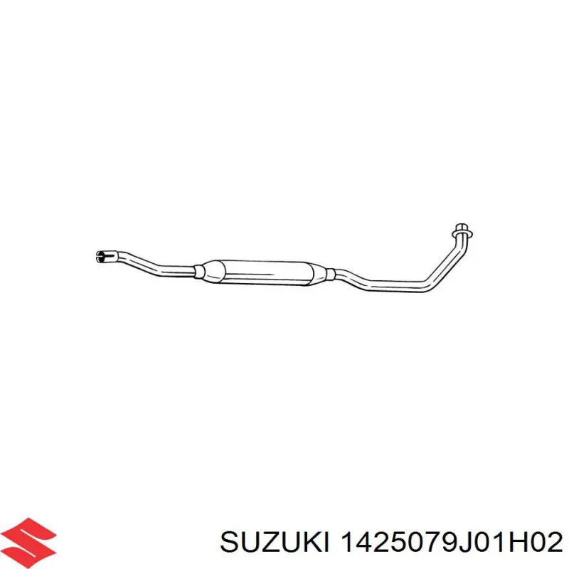 Купити 1425079J01H02 Suzuki Перетворювач відпрацьованих газів
