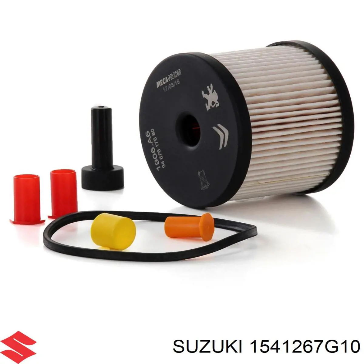 Фільтр тонкого очищення палива Suzuki 1541267G10 ціна, від 5.86 USD