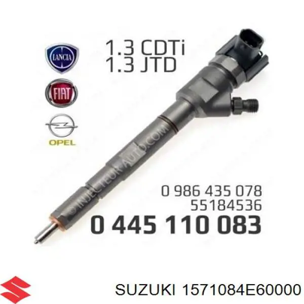 Форсунка паливна Opel 93169113 ціна, від 38.01 USD