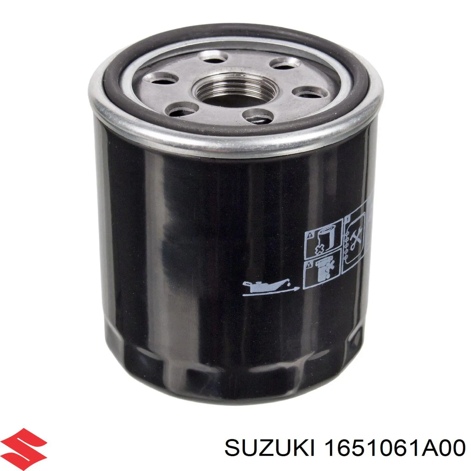 Масляний фільтр двигуна Suzuki 1651061A00 ціна, від 4.31 USD