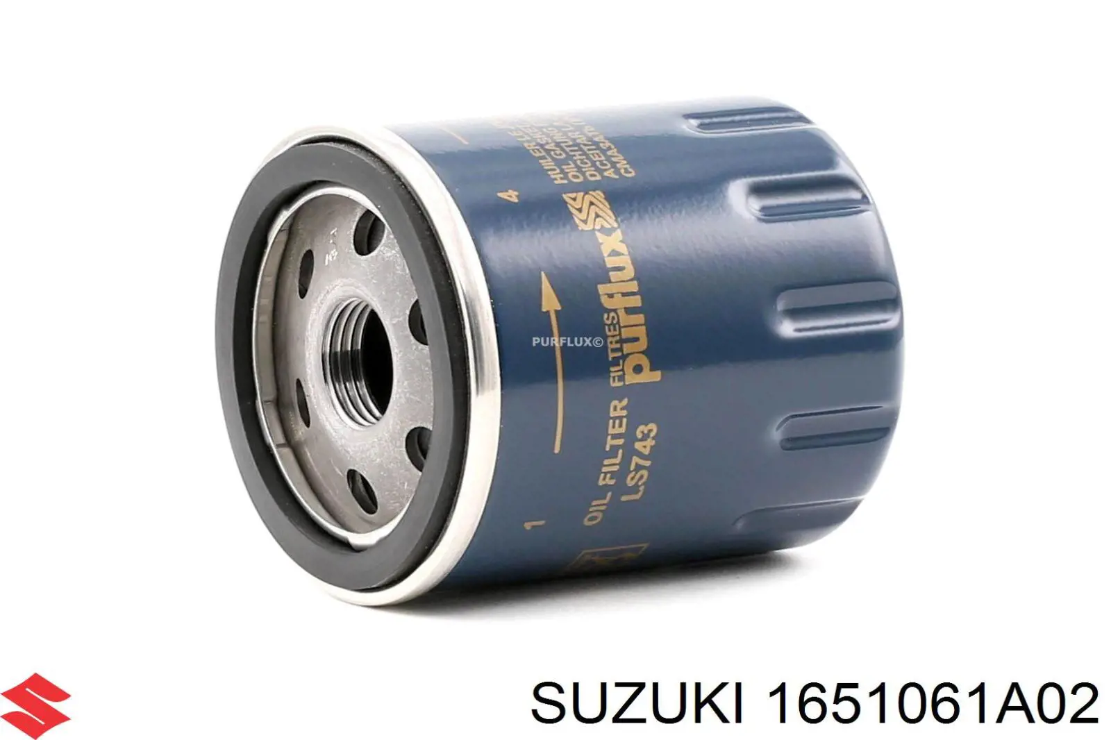 Масляний фільтр двигуна Suzuki 1651061A02 ціна, від 5.98 USD