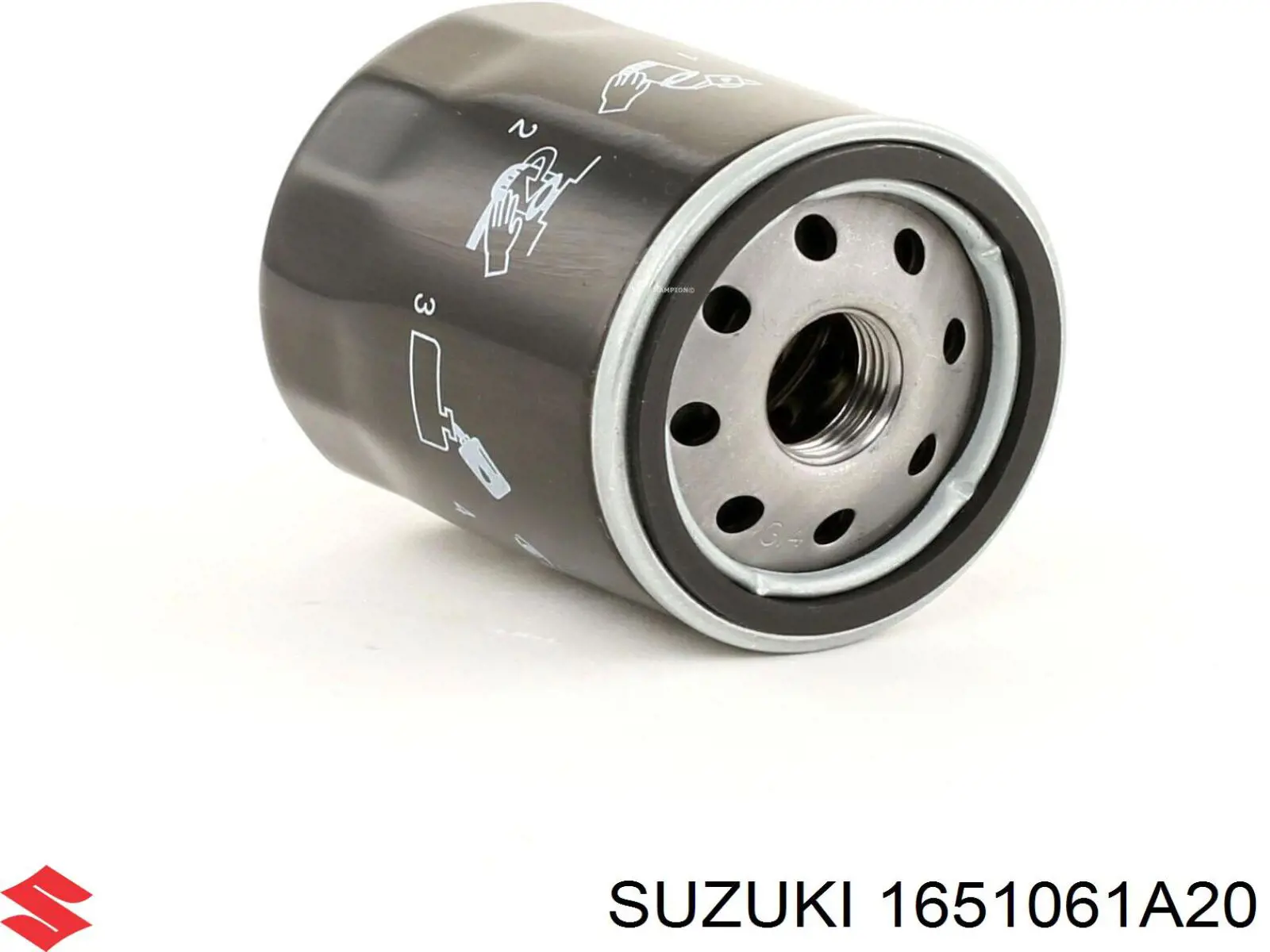 Масляний фільтр двигуна Suzuki 1651061A20 ціна, від 5.98 USD