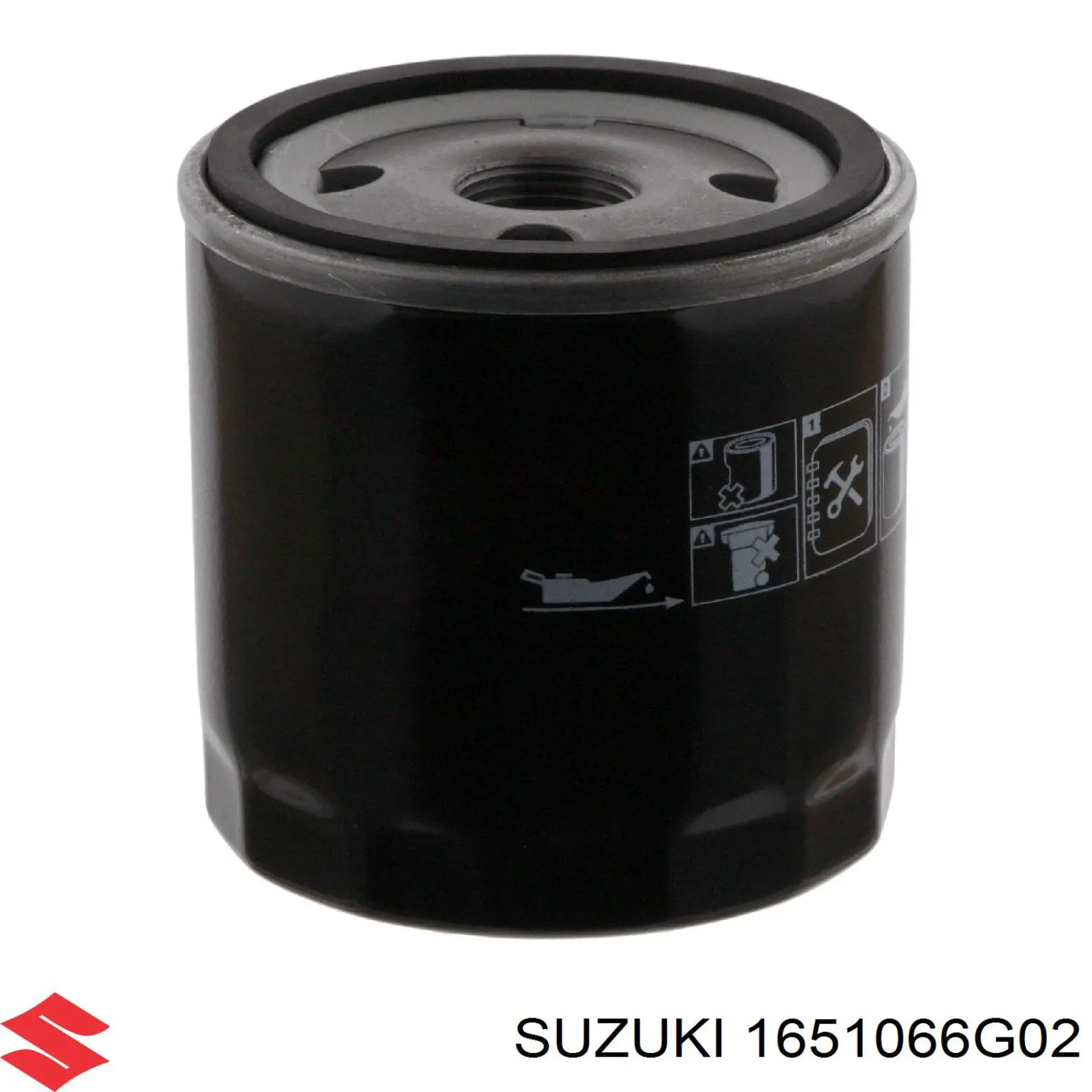 Масляний фільтр двигуна Suzuki 1651066G02 ціна, від 5.21 USD