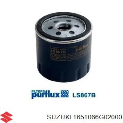 Купити 1651066G02000 Suzuki Фільтр очищення масла відцентровий