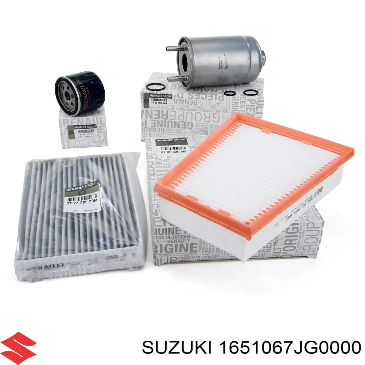 Купити 1651067JG0000 Suzuki Фільтр очищення масла відцентровий