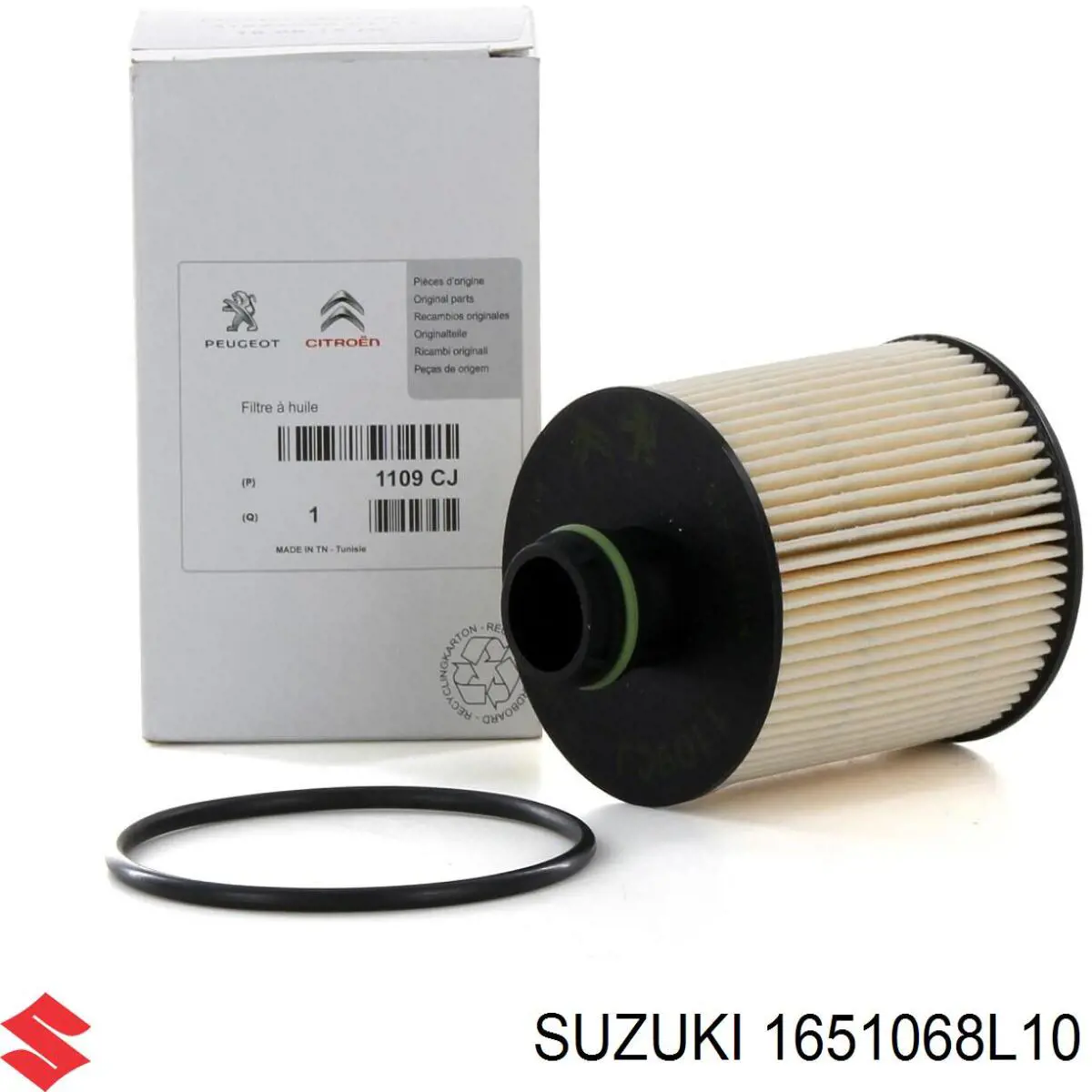 1651068L10 Suzuki фільтр масляний