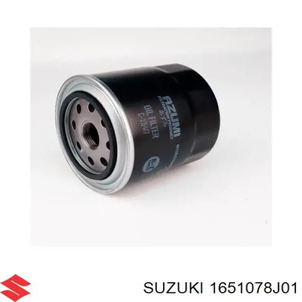 Масляний фільтр двигуна Suzuki 1651078J01 ціна, від 10.03 USD