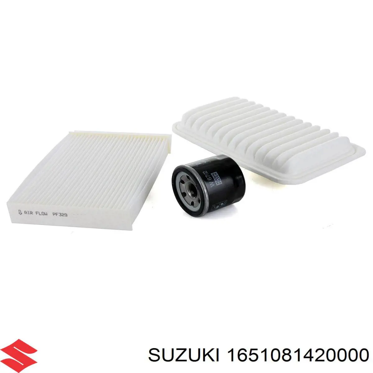 Масляний фільтр двигуна Suzuki 1651081420000 ціна, від 3.99 USD