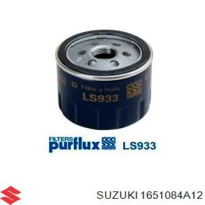 Масляний фільтр двигуна Suzuki 1651084A12 ціна, від 5.58 USD