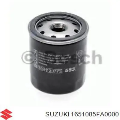1651085FA0000 Suzuki фільтр масляний