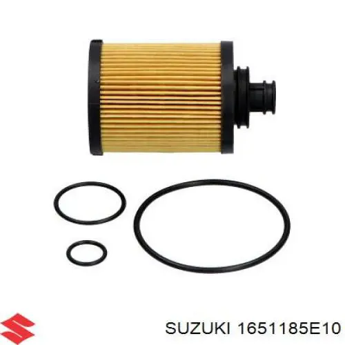 1651185E10 Suzuki Фільтр масла