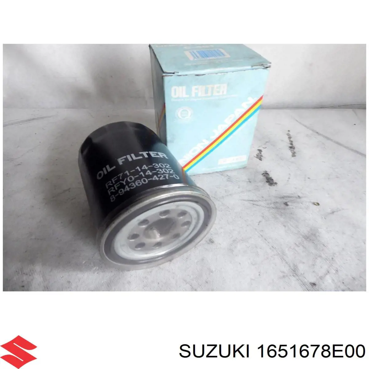 Масляний фільтр двигуна Suzuki 1651678E00 ціна, від 7.99 USD
