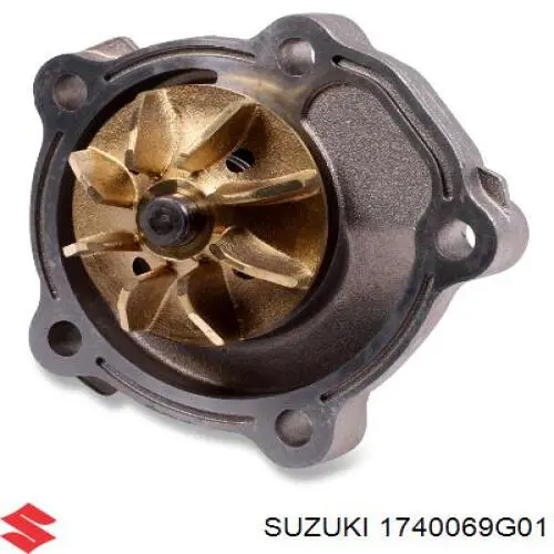 Помпа охолодження Suzuki 1740069G01 ціна, від 37.24 USD