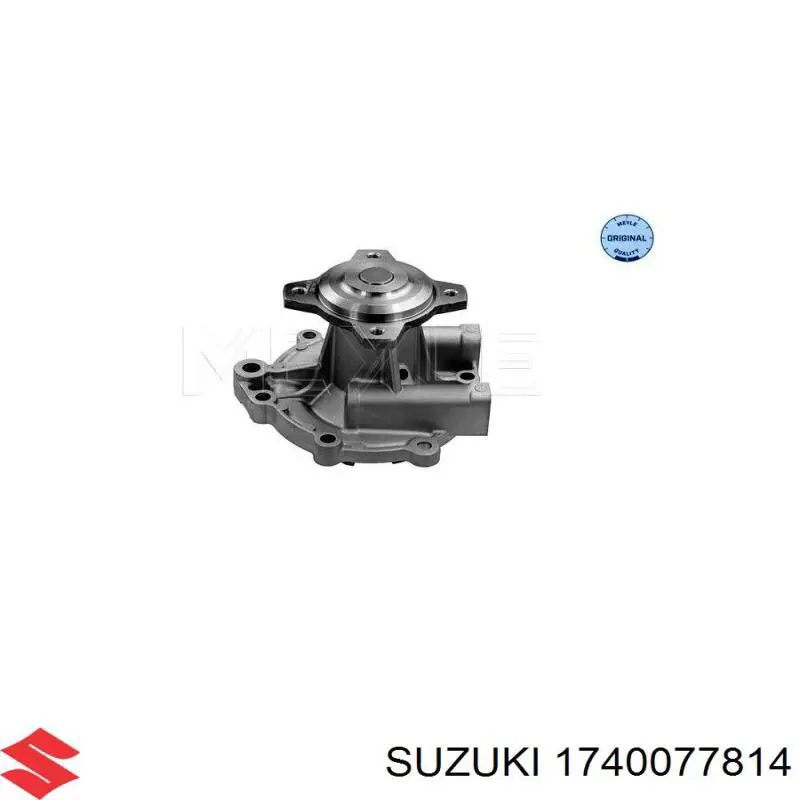 1740077814 Suzuki помпа водяна, (насос охолодження)