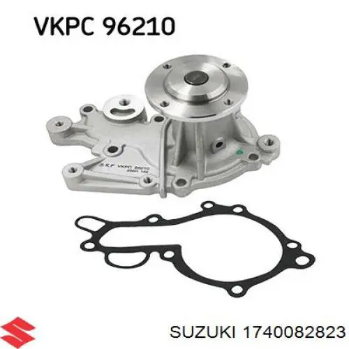 Помпа охолодження Suzuki 1740082823 ціна, від 19.48 USD