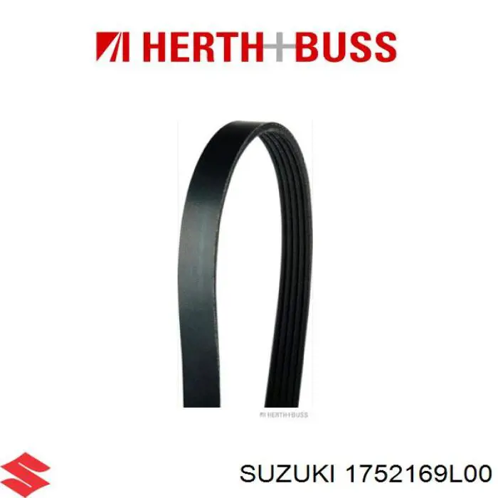 1752169L00 Suzuki Поліклиновий ремінь