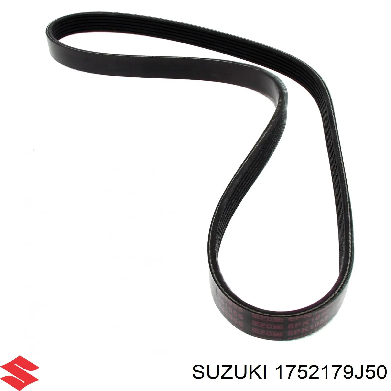 Ремінь генератора 1752179J50 Suzuki