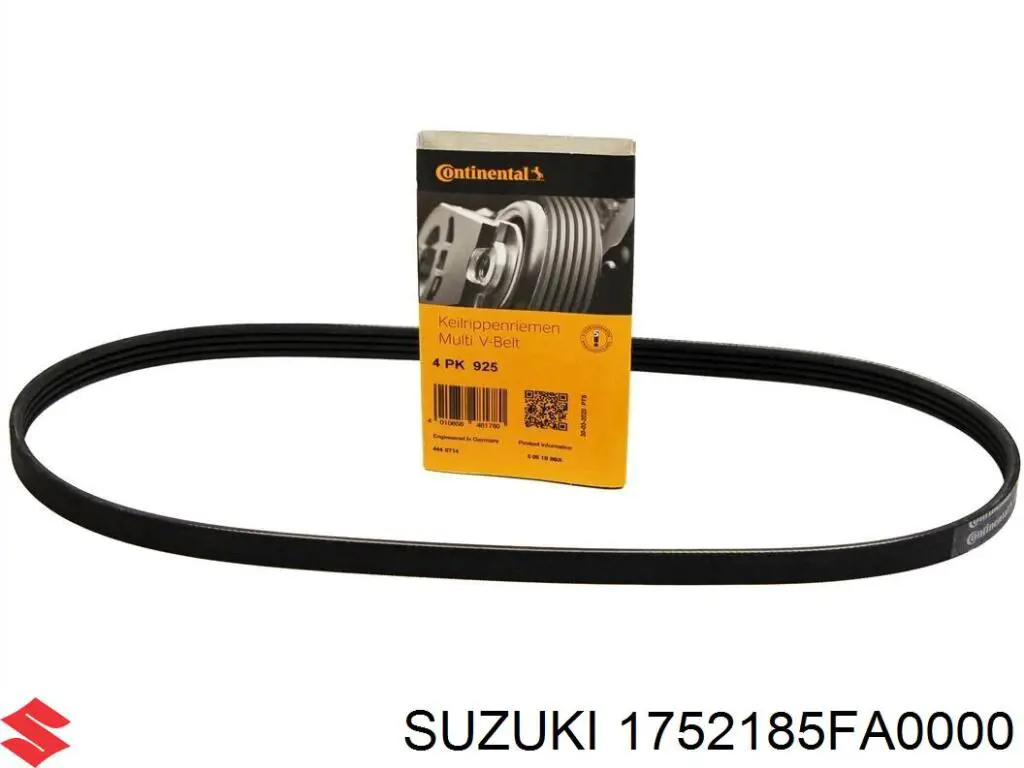 Клиновий ремінь Suzuki 1752185FA0000 ціна, від 6.22 USD