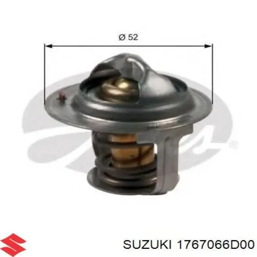 Купити 1767066D00 Suzuki Термостат в корпусі
