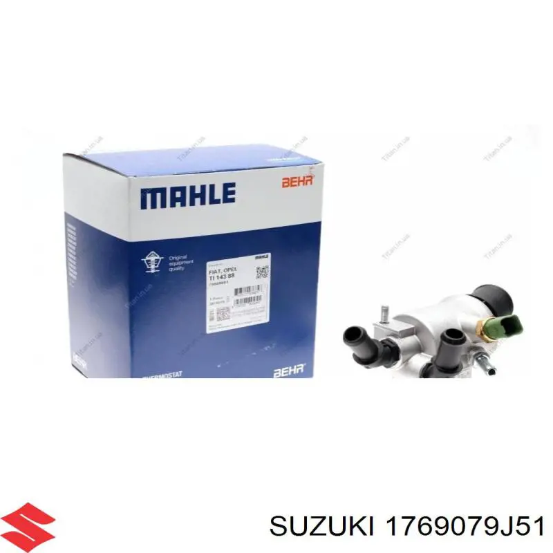 Купити 1769079J51 Suzuki Термостат в корпусі