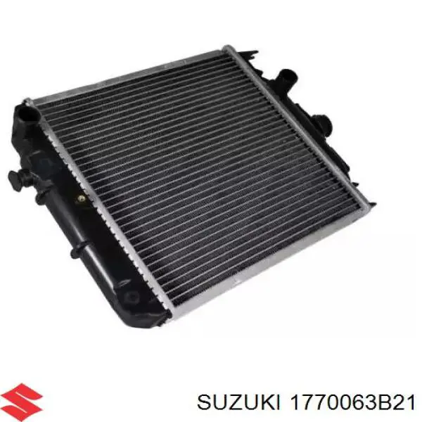 Купити 1770063E20 Suzuki Радіатор двигуна