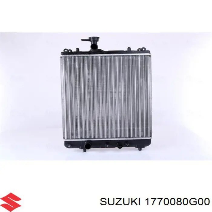 1770080G00 Suzuki Радіатор охолодження двигуна