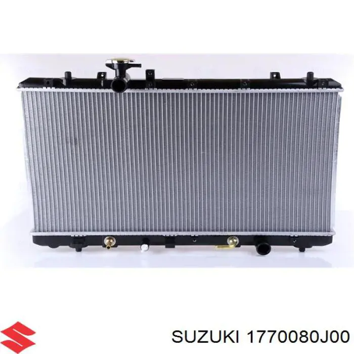 1770080J00 Suzuki радіатор охолодження двигуна