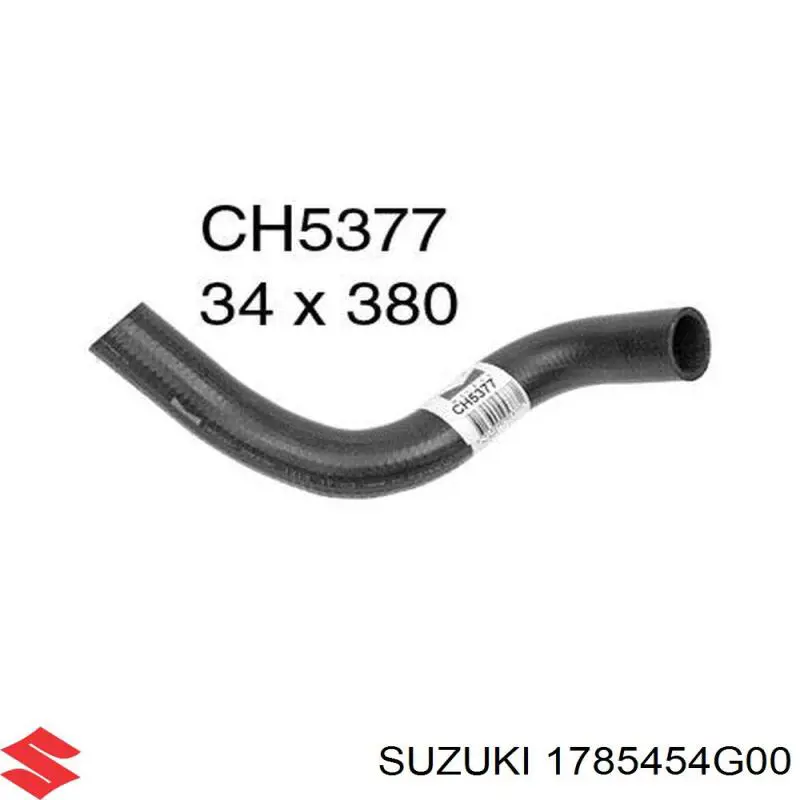 Патрубок радиатора Suzuki Aerio 01-07 / Liana 01-07