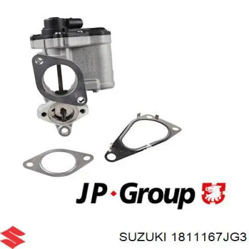 Клапан EGR, рециркуляції газів 1811167JG3 Suzuki