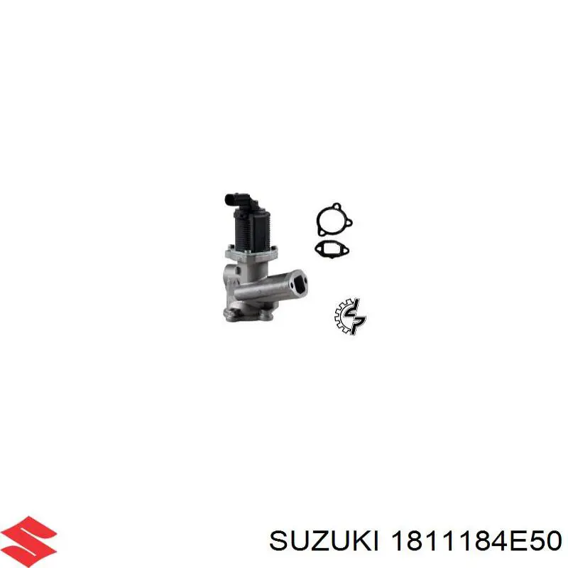 Клапан EGR Suzuki 1811184E50 ціна, від 25.36 USD