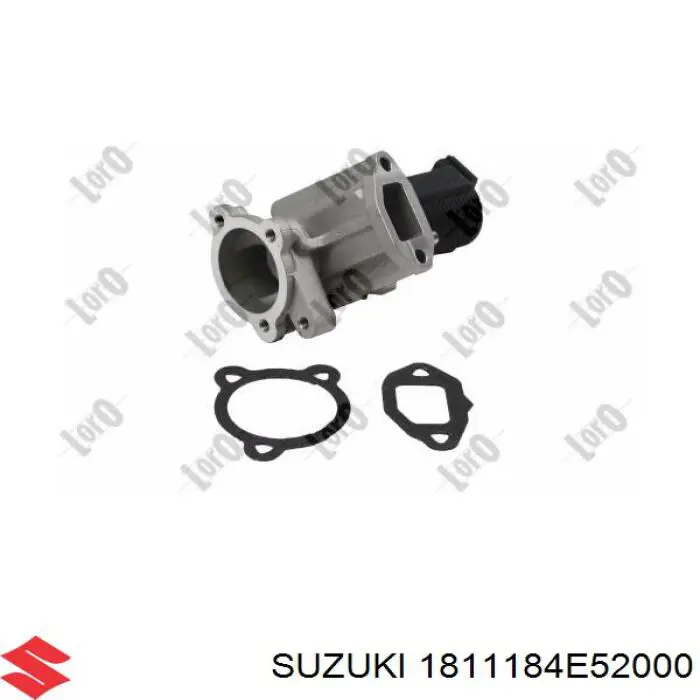 Клапан EGR Suzuki 1811184E52000 ціна, від 31.66 USD