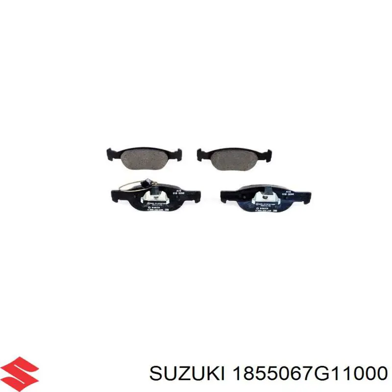 Свічка накалу 1855067G11000 Suzuki