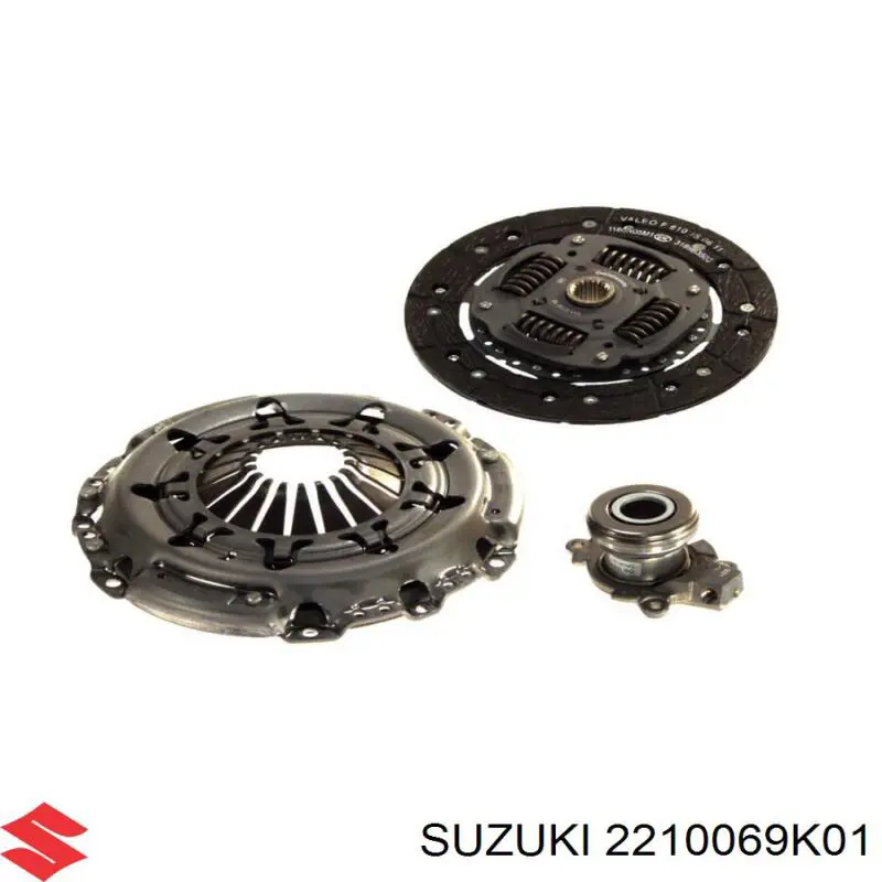 Пелюстковий кошик зчеплення Suzuki 2210069K01 ціна, від 51.63 USD