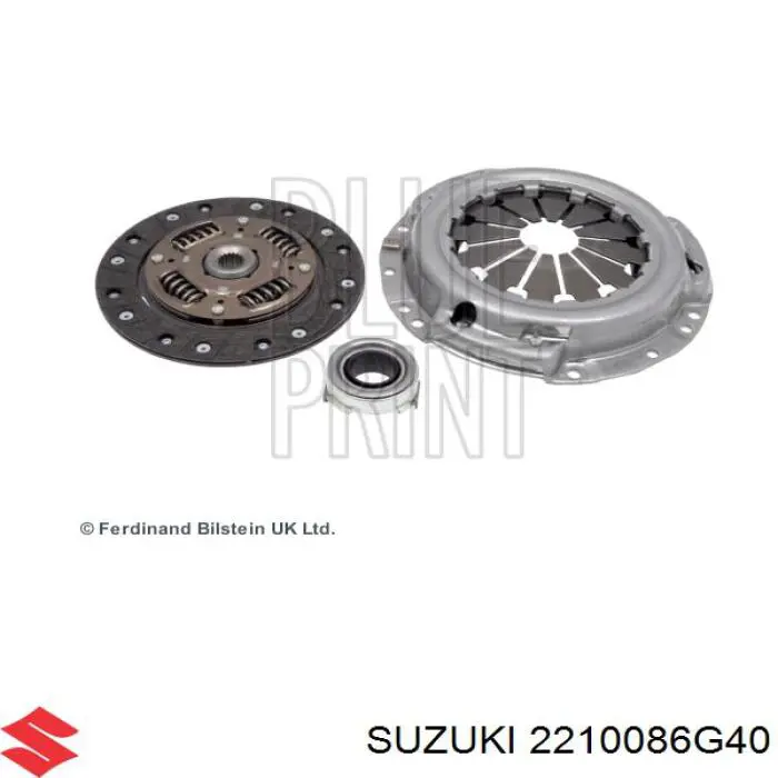 Пелюстковий кошик зчеплення Suzuki 2210086G40 ціна, від 64.90 USD