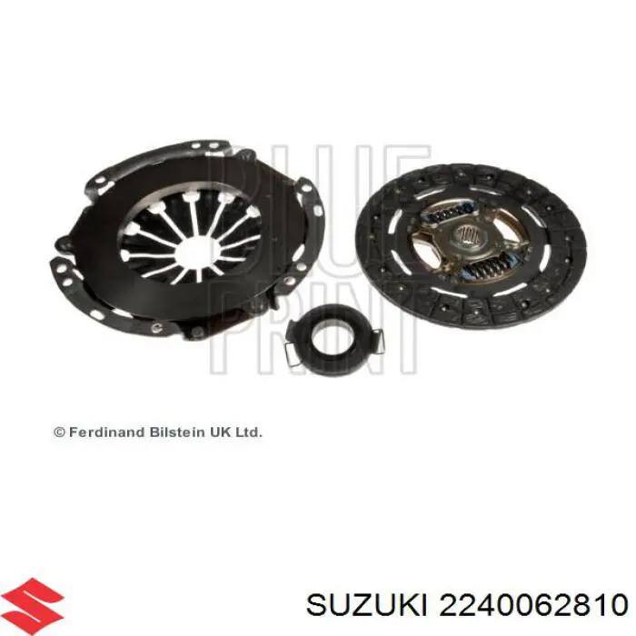 2240062810 Suzuki комплект зчеплення (3 частини)