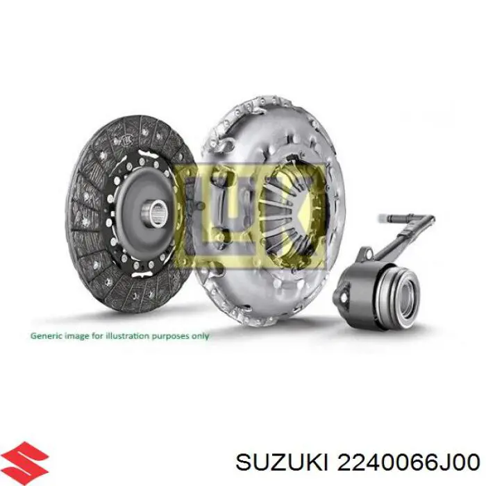 Зчеплення Suzuki 2240066J00 ціна, від 71.20 USD