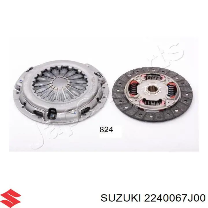 Зчеплення Suzuki 2240067J00 ціна, від 109.10 USD