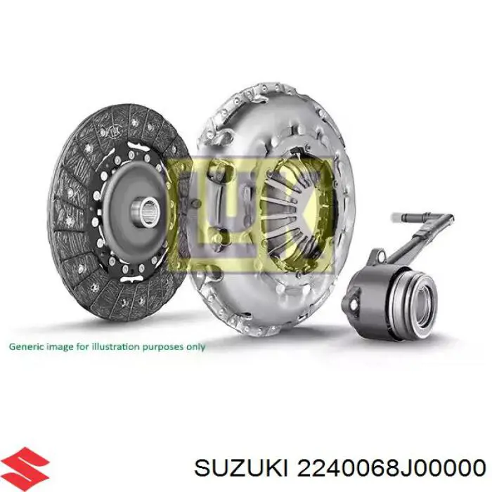 Диск зчеплення 2240054G40000 Suzuki