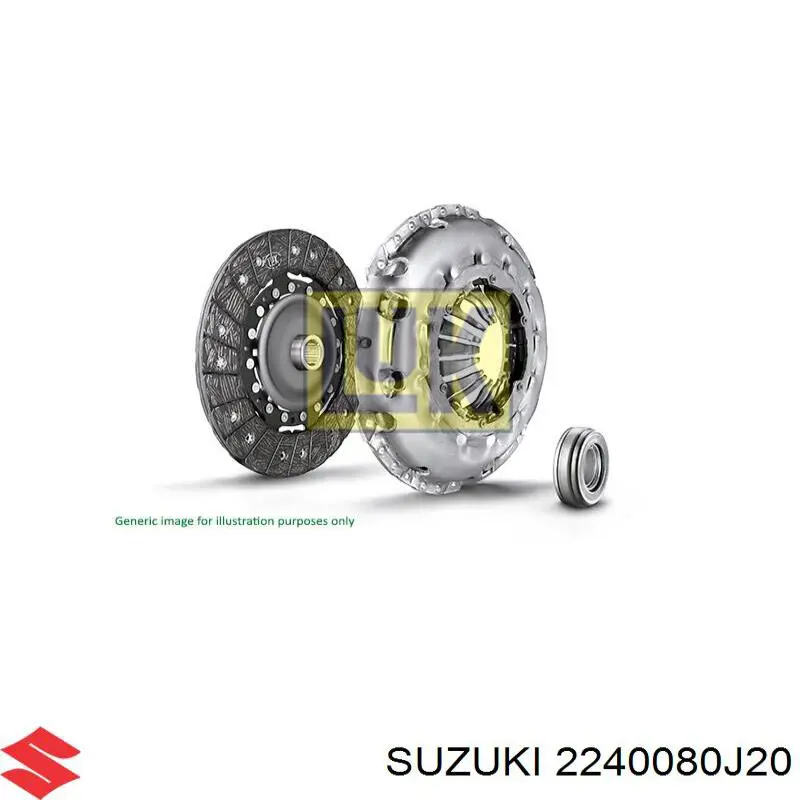 Диск зчеплення на Suzuki SX4  GY